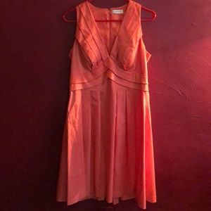 Formal knee length Calvin Klein dress.